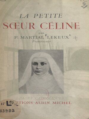 cover image of La petite sœur Céline